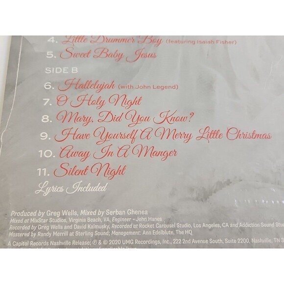 Carrie Underwood  My Gift  White Vinyl LP Limited Edition, Christmas, NEW Sealed - Picture 5 of 5